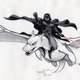 Illustration for article titled Darth Vader Riding Charizard